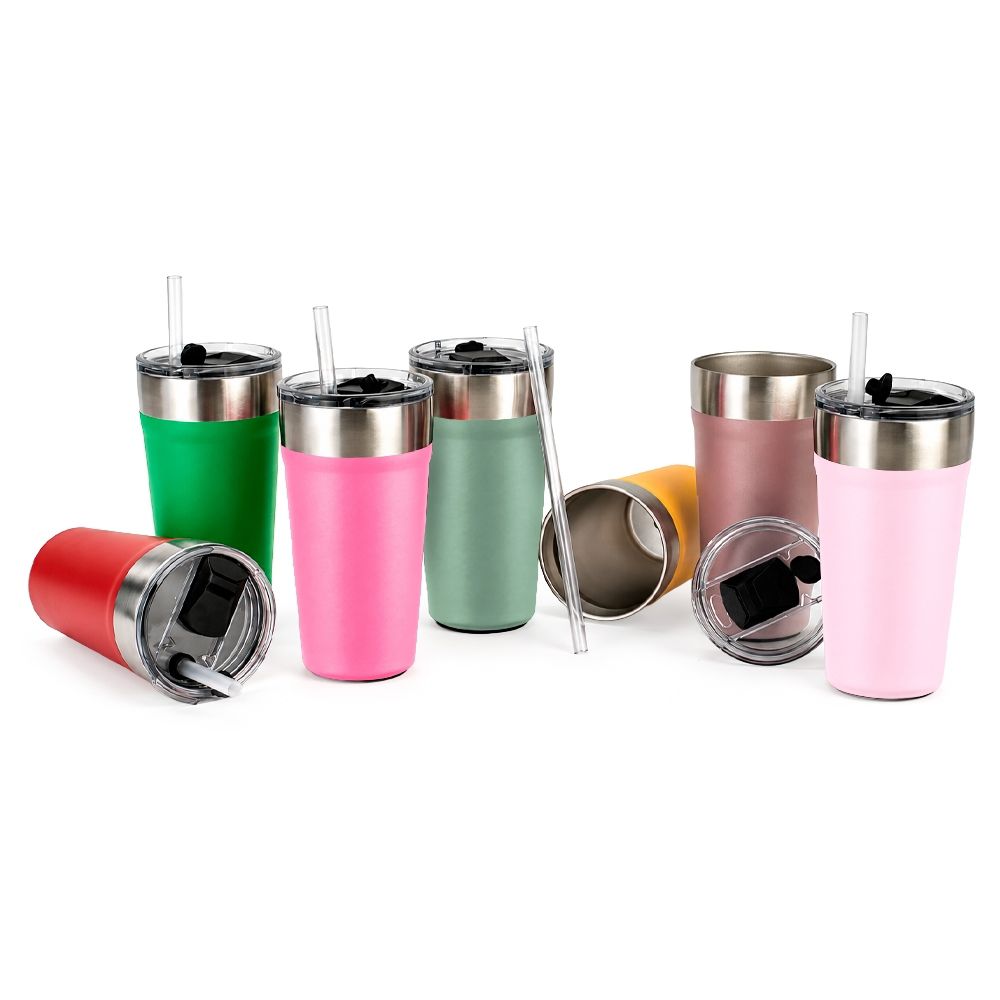 Copo Térmico com Canudo 550ml